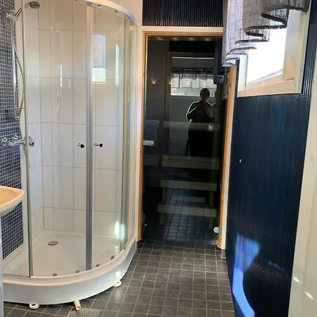 Vaaleanpunainen Pihatalo Kemi